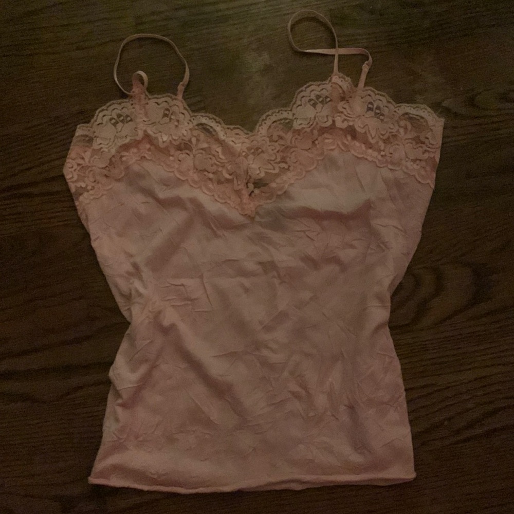 vintage lace tank